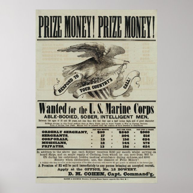 Preis Geld! Poster (Vorne)