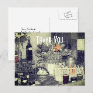 Preis Produce Country Fair Vielen Dank  Postkarte