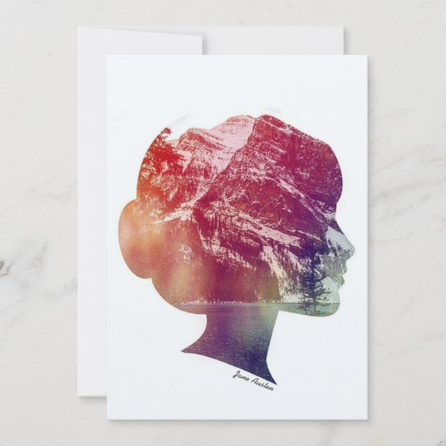 Preis und Vorurteile 5 x 7 Druck (Vorderseite)