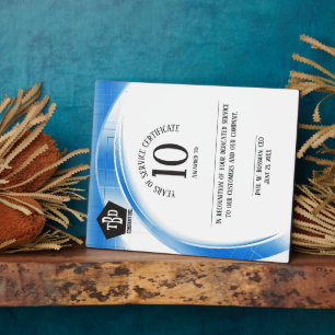 Preis zum 10-jährigen Jubiläum der Blue Welle Fotoplatte