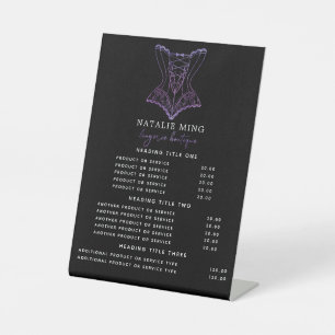 Preise und Services für Logos für die Boutique von Sockelschild