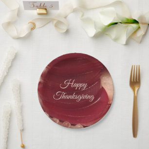 Preiselbeersauce Thanksgiving Pappteller