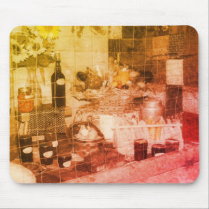 Preisgekrönte Produkte Vintage Schwarz-Weiß Mousepad