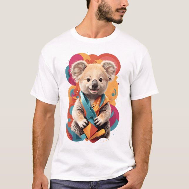 preisgekrönter Bär T-Shirt (Vorderseite)