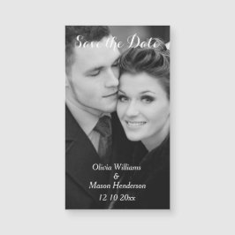 Preisgünstiges Foto Speichern des Datumsfensters Magnetkarte