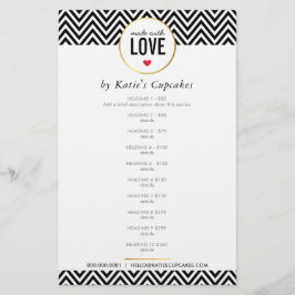 PREISLISTE aus Liebe Zickzack Flyer