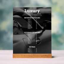 Preisliste für die Reparatur von Fotos von Klasse