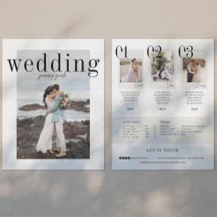 Preisliste für Familienfotografen Flyer