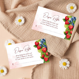 Preisliste für Heidelbeere Begleitkarte