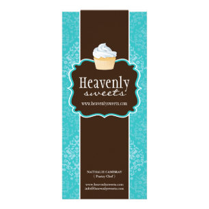 Preisliste für individuell anpassbare Bäckereien Werbekarte