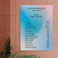 Preisliste Holografische Iridesdesign Nail Tech