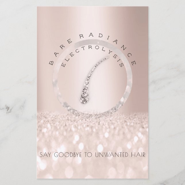 Preisliste Rose Glitzer Electrolyse2 Flyer (Vorne)