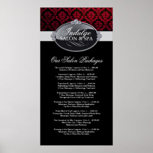 Preisliste Salon Poster