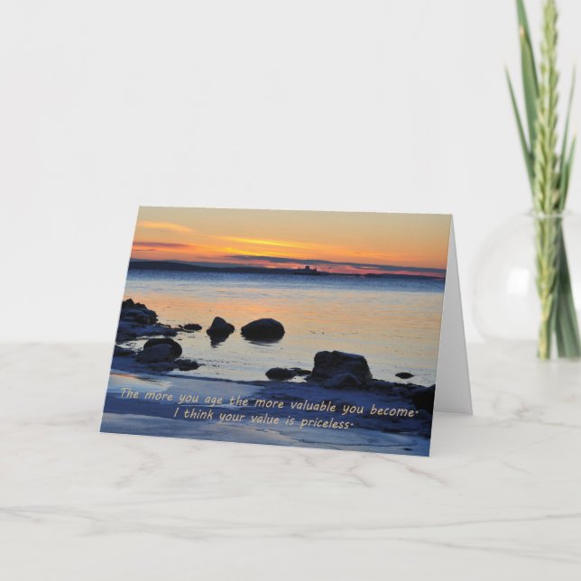 Preisloses Alter Karte (Vorderseite)