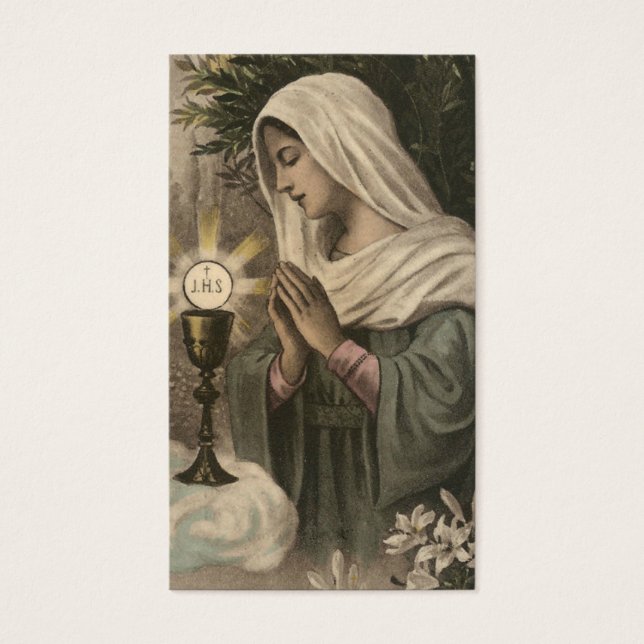 PREISORDINIERUNG HOLY CARDS (Vorderseite)