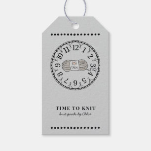 Preisschilder für handgefertigte Stricks Geschenkanhänger