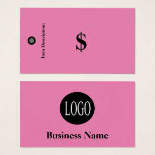 Preisschilder Keine Strichcodes Rosa Verkaufstempe