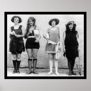 Preisträger der Schönheitsshow 1922 Poster