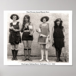 Preisträger Jährliche Schönheitsshow Washington 19 Poster