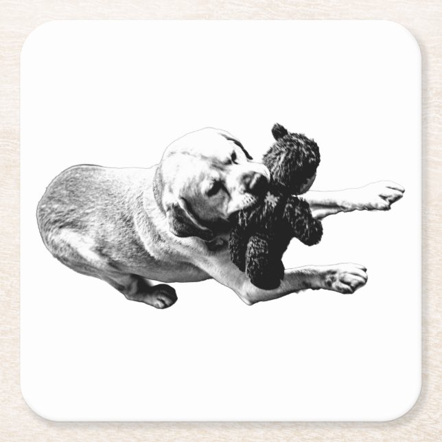 Preisträger Rechteckiger Pappuntersetzer (Vorderseite)