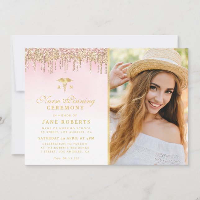 Preisverleihung der Goldene Glitzer Einladung (Vorderseite)