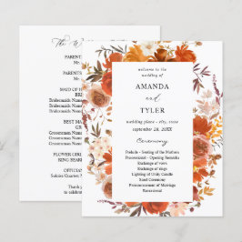 Preisverleihung von Rot- und Orangenblumen