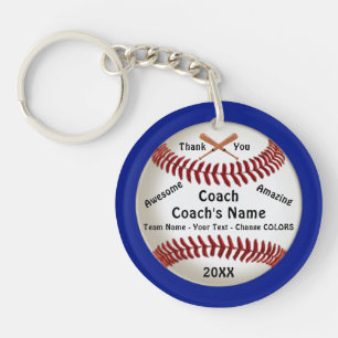 Preiswerte Baseball-Trainer-Dankeschön-Geschenke, Schlüsselanhänger