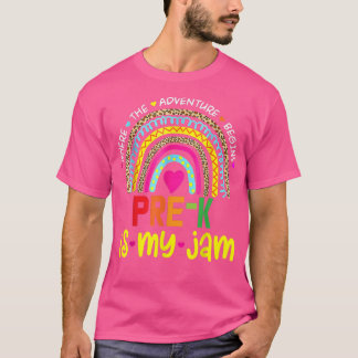 PreK ist mein JamBack to School Rainbow Teacher T-Shirt