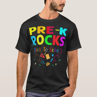 Prek Rocks Coole Lehrer geben zurück zur Schule T-Shirt