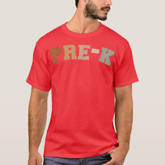Prek Team Teacher kehrt zurück zur Schulausbildung T-Shirt