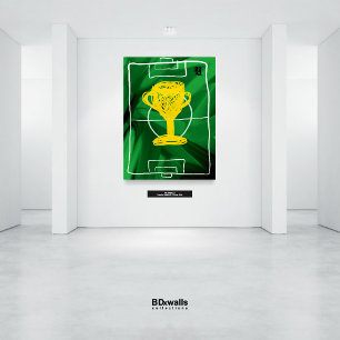 Premier League #1 #Abstrakt #Sport #Fußball #UEFA Leinwanddruck