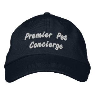 Premier Pet Concierge Pet Business Bestickte Baseballkappe