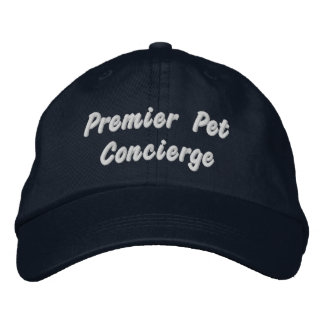 Premier Pet Concierge Pet Business Bestickte Baseballkappe