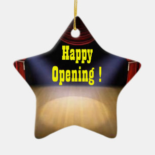 Premiere-Geschenk-Verzierung Keramikornament