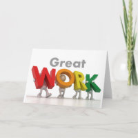 Premiere Serie - großartige Arbeitskarte