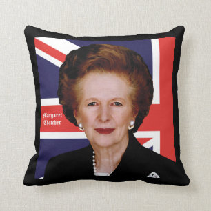 Premierminister Margaret Thatcher - sehen Sie Kissen
