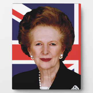 Premierministerin Margaret Thatcher - Die eiserne  Fotoplatte