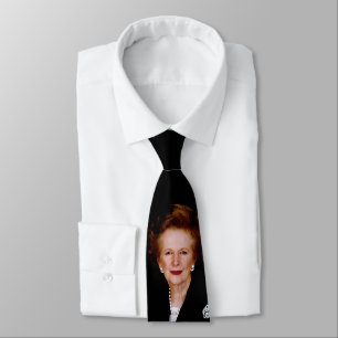 Premierministerin Margaret Thatcher Krawatte