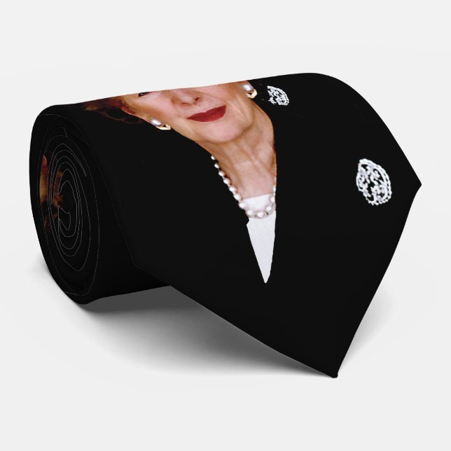 Premierministerin Margaret Thatcher Krawatte (Gerollt)