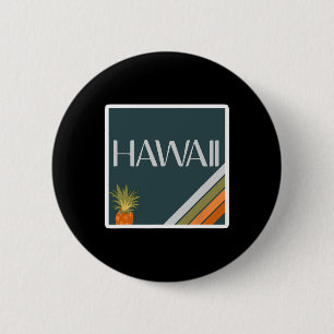 Premium Aloha-Staat Vintage Hawaiian Islands Urlau Button