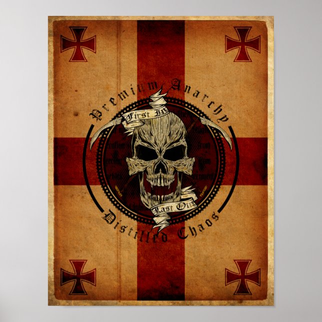 Premium Anarchie Poster (Vorne)