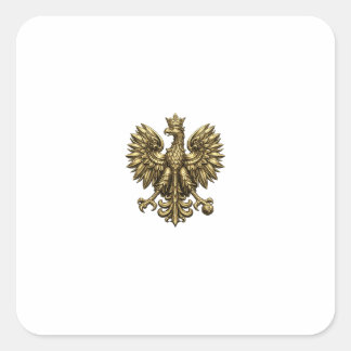 Premium Aufkleber mit polnischen Wurzeln