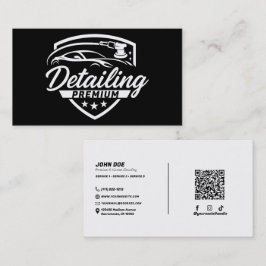 Premium Auto Car Detection Body Shop Modern Sleek Visitenkarte