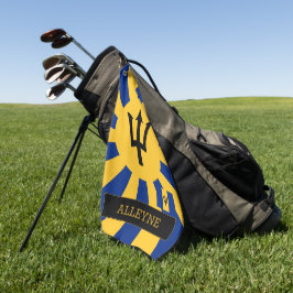Premium Barbados Golf & Barbados Flag / Patriots Golfhandtuch