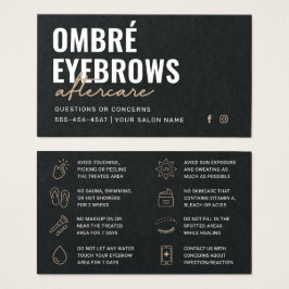 Premium Black Ombre Powder Brows Aftercare Ratschl
