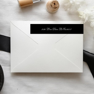 Premium Black & White-Script-Hochzeit