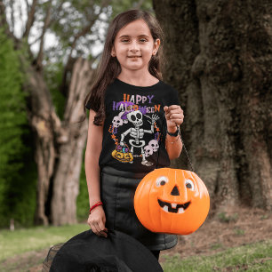 Premium Black Youth T-Shirt - Halloween Spaß für K