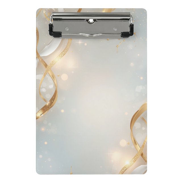Premium-Büro-Clip-Board | Starker Griff |  Mini Klemmbrett (Vorderseite)