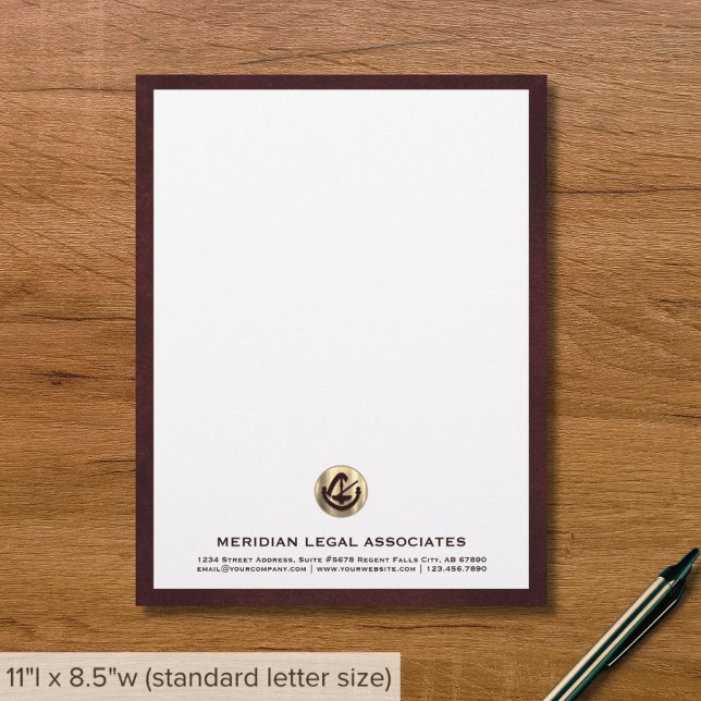 Premium Business Letterhead Briefbogen (Von Creator hochgeladen)