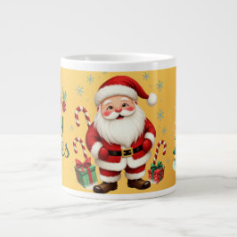 Premium Christmas Tasse - Holly Jolly wünscht